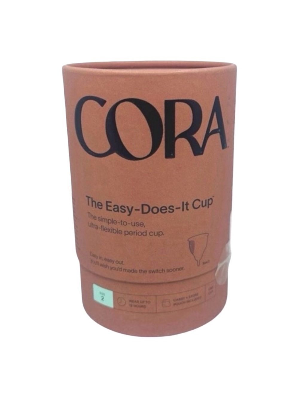 Cora Menstrual Period Cup | The Easy Does It Cup - Size 2